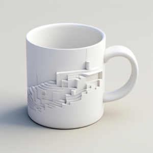 Architectural Elegance Minimalist Mug